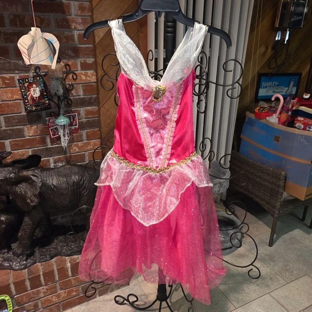 Disney Princess Aurora Sleeping Beauty Costume - Girls - Size M (7-8)